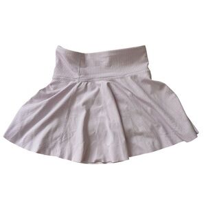 Joy Lab | Target ribbed stretch light pink mini swing skirt